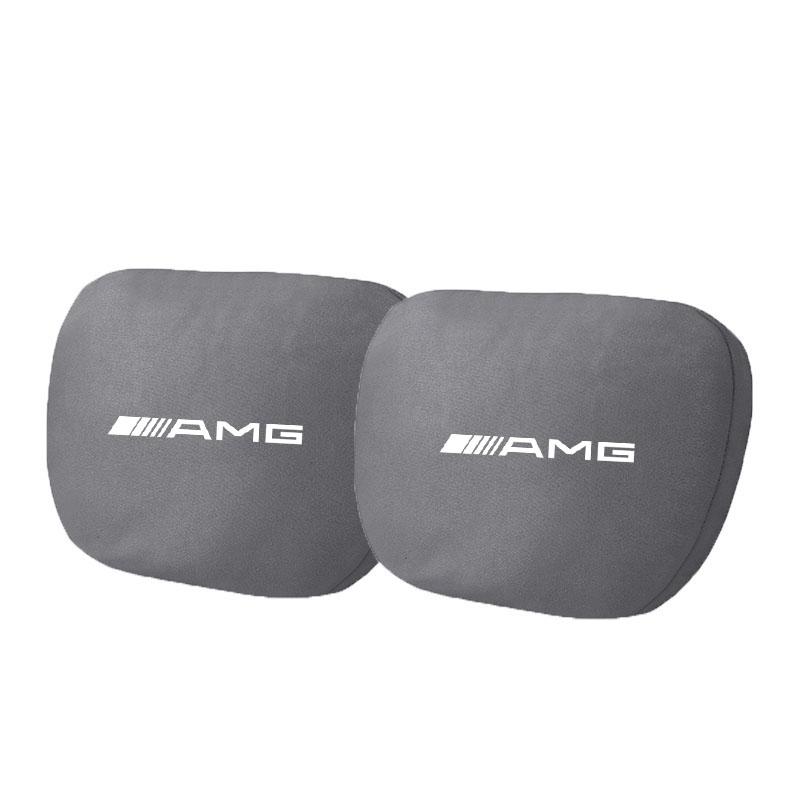 For Mercedes Benz W205 W177 W212 W213 W221 W220 W176 ML GT AMG Car Headrest Neck Support Seat Lumbar Cushion Soft Neck Pillow BB1