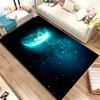 3D Космос Фиксированные Звезды Галактика Земля Коврик, Коврик для Дома Гостиная Спальня Диван Коврик Декор, Детский Нескользящий Коврик HD