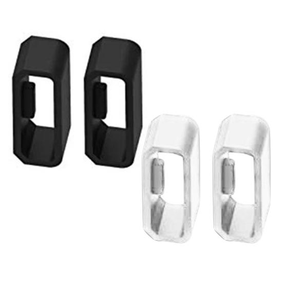 2 шт. Запасные мягкие силиконовые фиксирующие кольца для ремешка часов 18 мм/20 мм, держатель петли для Garmin Vivoactive/Vivomove/Fenix 5S 5S Pro 6S 6S Pro