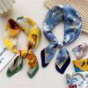 Fashion Decoration Scarf Hairband Tie Hair 70 Small Square Scarf Silk Scarf Women'S Spring And Autumn Versatile Small Scarf Professional Scarf