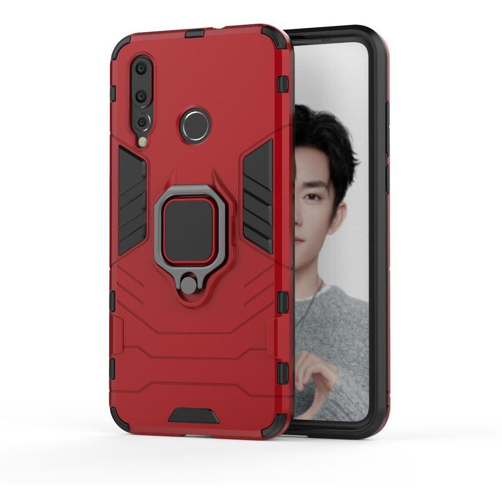 Чехол-кольцо для телефона Huawei Nova4 Черная Пантера: Защита от падения, Совместимость с автомобильным держателем, VCE-AL00.