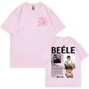 Rapper Beele Merch Tshirts Unisex Unisex Clothing High Street Fashion Trend T Shirt Summer Casual 100cotton Short Sleeve Tshirt