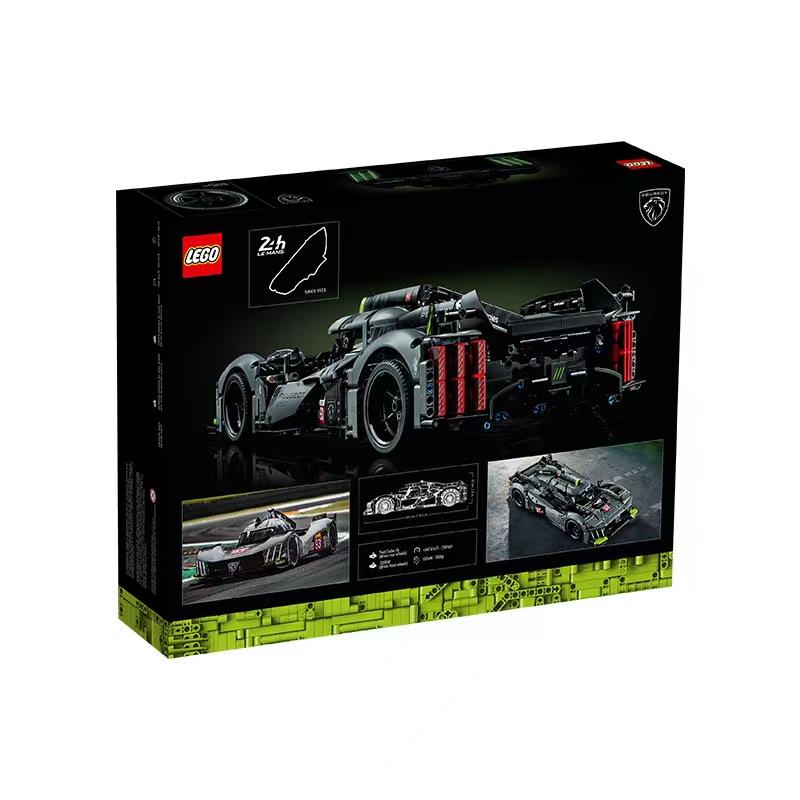 LEGO Technic PEUGEOT 9X8 24H Le Mans Hybrid Hypercar 42156