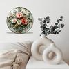 12 Inch Diameter Glass Wall Clock Created with Ultimate Customer Satisfaction in Mind