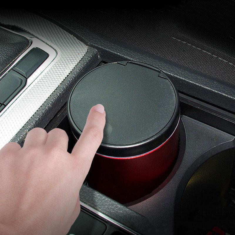 CRV1 Portable Car Ashtray Cigarette Ash Holders With Cover For Mercedes benz E GLK CLS A W204 W213 W221 ML ABR Apple Tree Accessories
