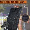 Bikes  Child Seat Rain Protector Oxford Fabric Rain Shielding Multifunction  Child Bike Seat Rain Guards for Urban & Outdoor Use