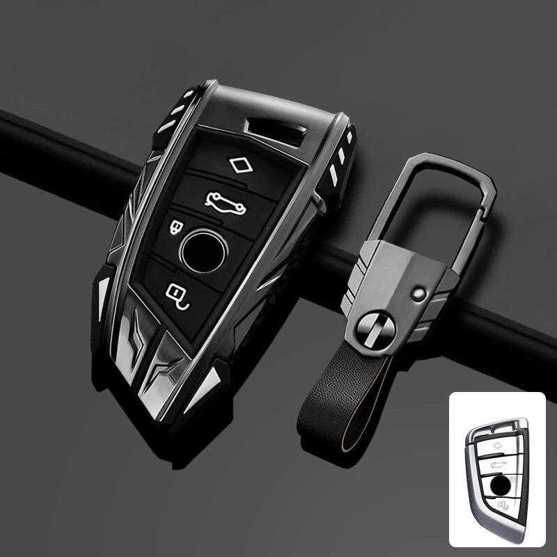 Zinc Alloy Car Key Shell for BMW Key Covers BMW X1 X2 X3 X4 X5 X6 F10 E46 520 525 320i 218i F15 F16 F48 F39 G11 G30
