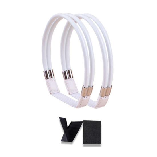 2 шт. эластичные ремешки для обуви на высоком каблуке, нерасстегивающиеся ремешки, съемные ремни для обуви со стразами для сандалий, свободные туфли без застежек, аксессуары для самостоятельного изготовления