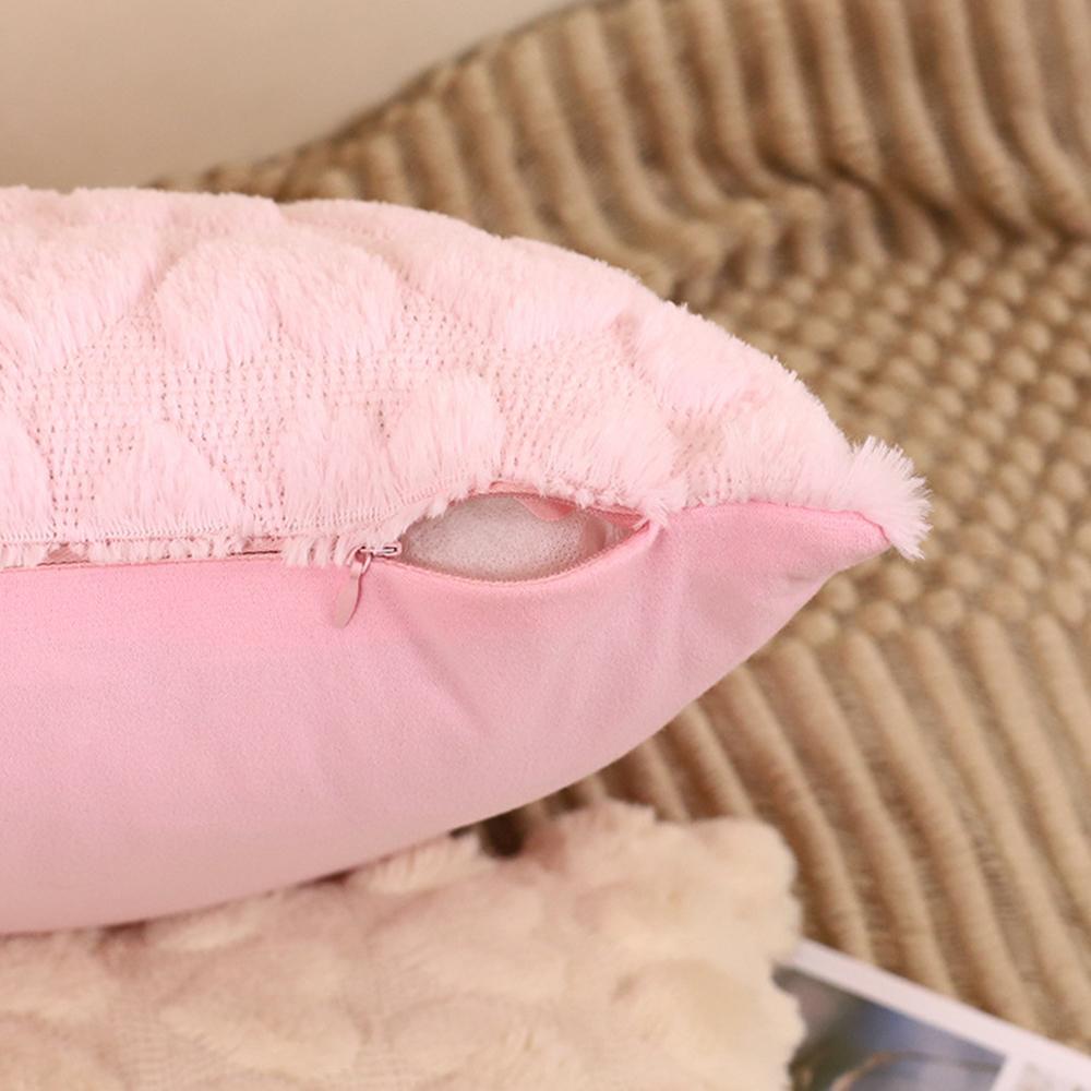 Современный однотонный чехол для подушки Love Plush Throw, чехол для подушки ко Дню Святого Валентина, для дома, комнаты, спальни, гостиной, декора дивана