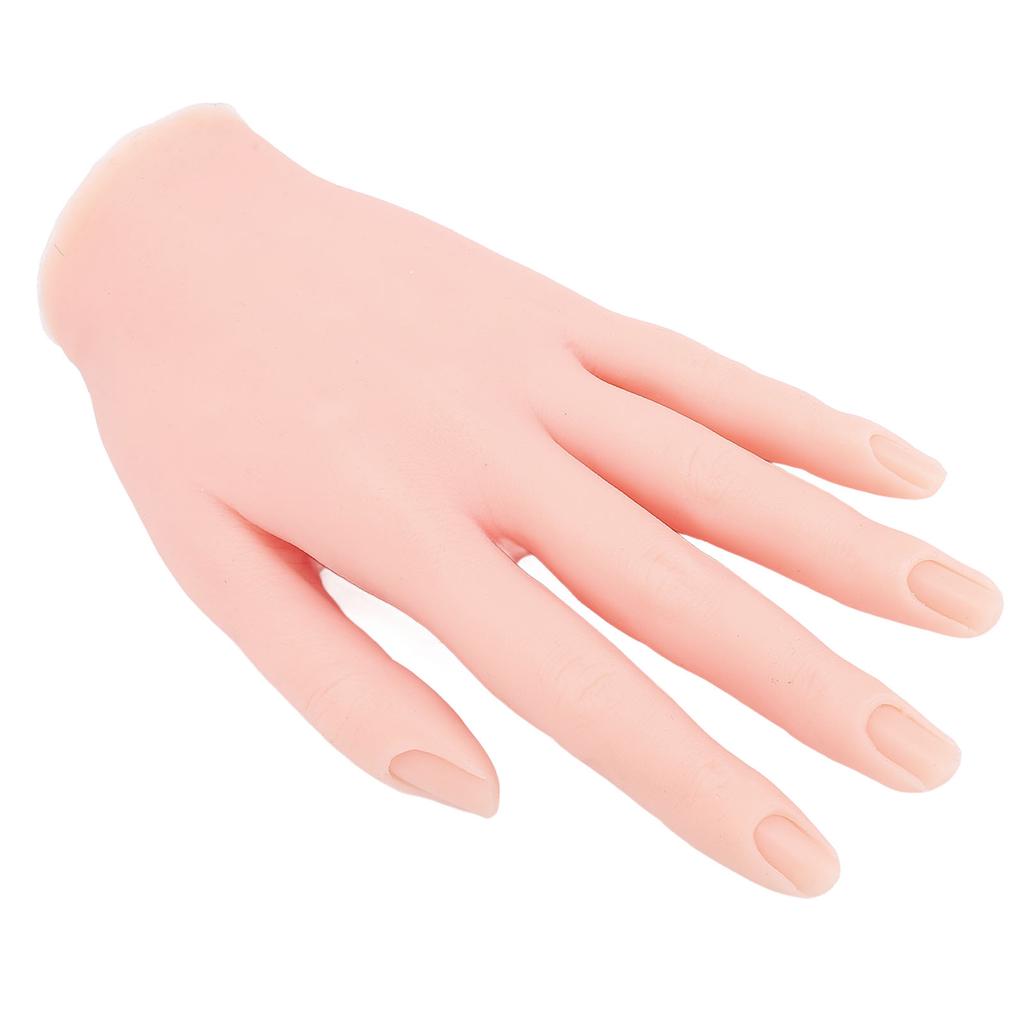 Практика Рука для ногтей Силиконовый женский манекен в натуральную величину Модель Левая рука для начинающих Салон Arti