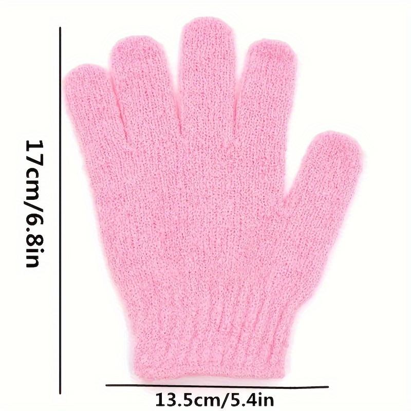 2 шт./пара Отшелушивающие перчатки, губка для ванны, средство для удаления омертвевшей кожи, щетка для душа, массажер, скраб, отшелушивающее средство, волшебное купание