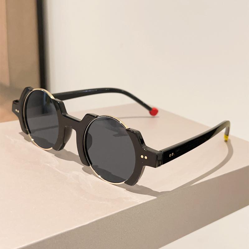 3pcs Fashion Rimless Metal Rectangle Frame Sunglasses Women Gradient Lens Brand Design Sun Glasses Casual Style Eyewear UV400