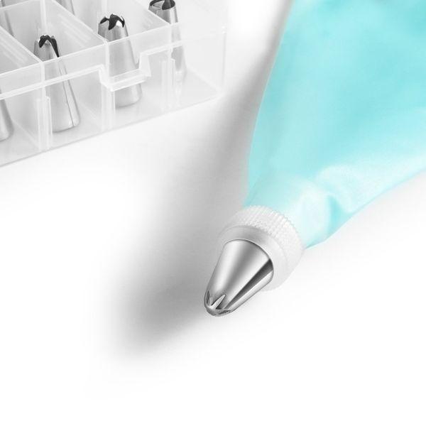 Piping Bag 34 Tips Набор для украшения тортов и пирожных