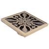 10x10cm Floor Drain Antique Copper Deodorant Shower Drain for Home Hotel Bathroom Toilet