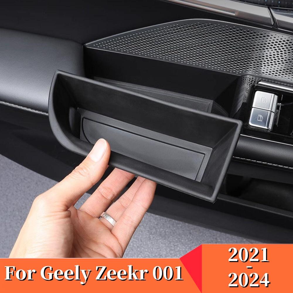 For Geely Zeekr 001 Accessories 2021-2024 Zeekr 001 Car Door Handle Storage Box Front Door Rear Door Storage Box Auto styling