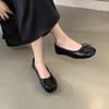 Fashion Soft Leather Split Toe Women Tabi Ballet Flats Spring Autumn Comfortable Walking Lazy Loafers Women Slip-On Casual Shoes