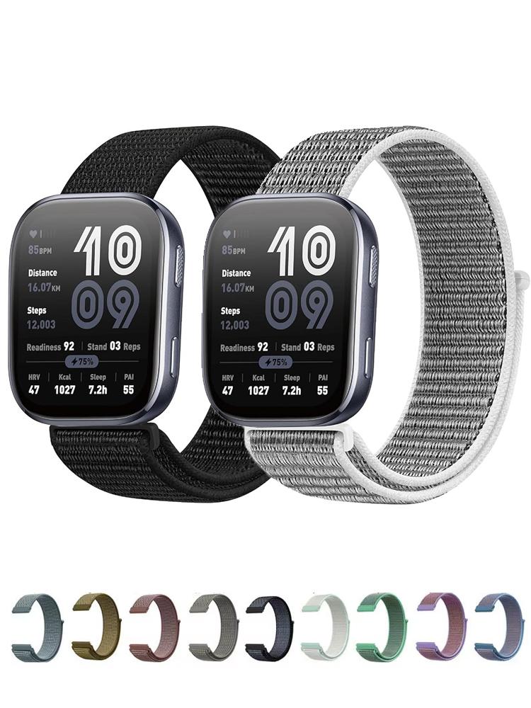 20 мм 22 мм Ремешок для Amazfit GTS 2/3/4/4 mini/GTR 4 Pro/3/2/active 2/balance Часы Спортивный браслет ремешок amazfit bip 6 5 U Ремешки