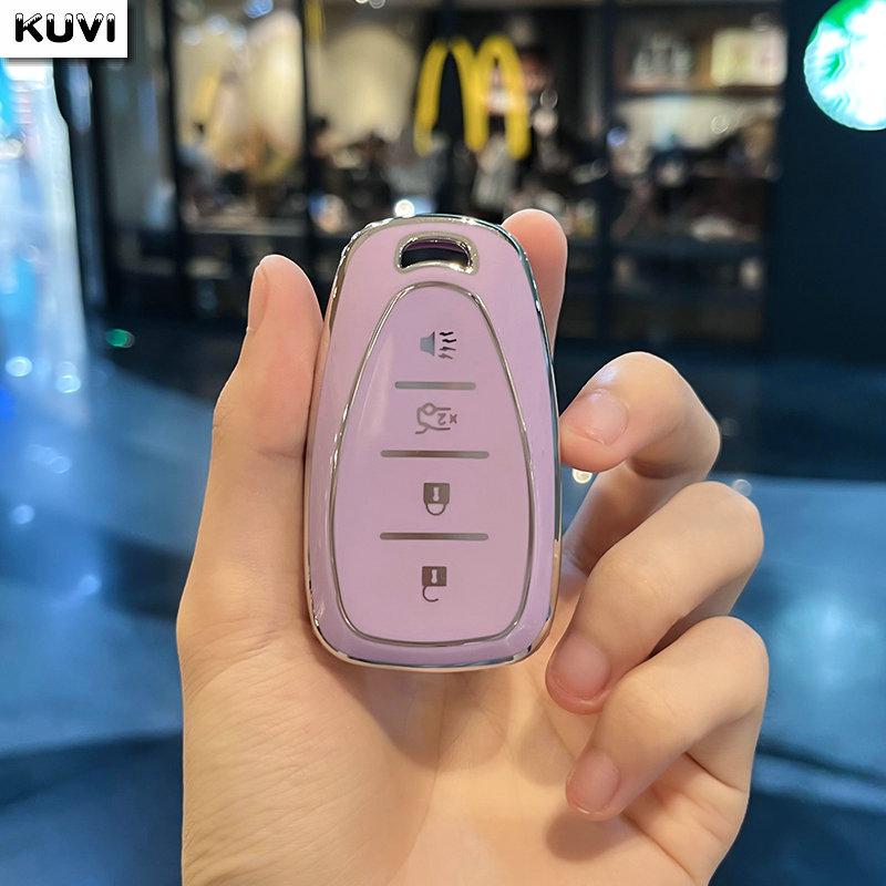 Чехол-брелок из ТПУ для автомобильного ключа Chevrolet Volt Bolt Trax Malibu Blazer Traverse Onix Equino Orlando Cruze Spark Sonic Camaro