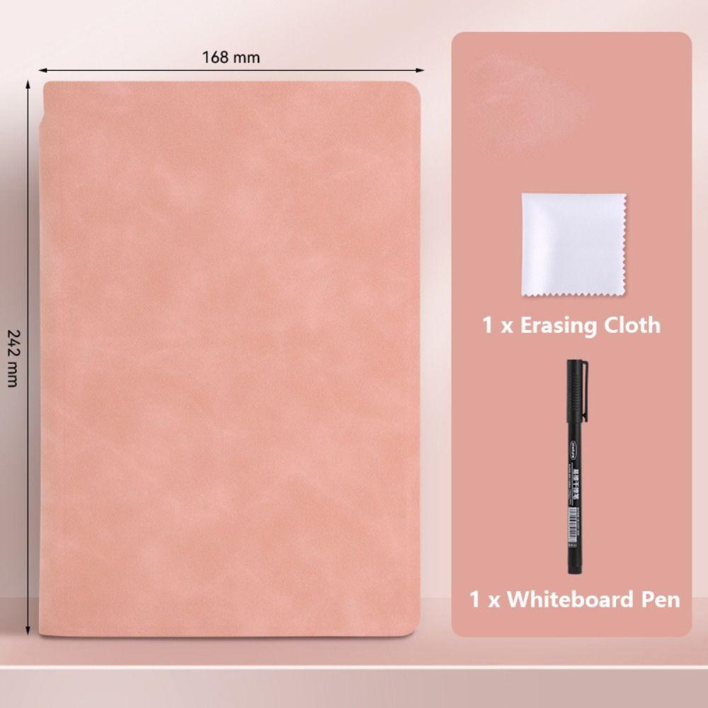 Кожаная стираемая доска для черчения, многоразовые офисные блокноты, портативный еженедельник для школы и офиса