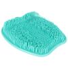 Shower Foot Scrubber Soft Silicone Anti Slip Suction Cup Odour Removal Foot Washer for Bathing Bathroom Massage