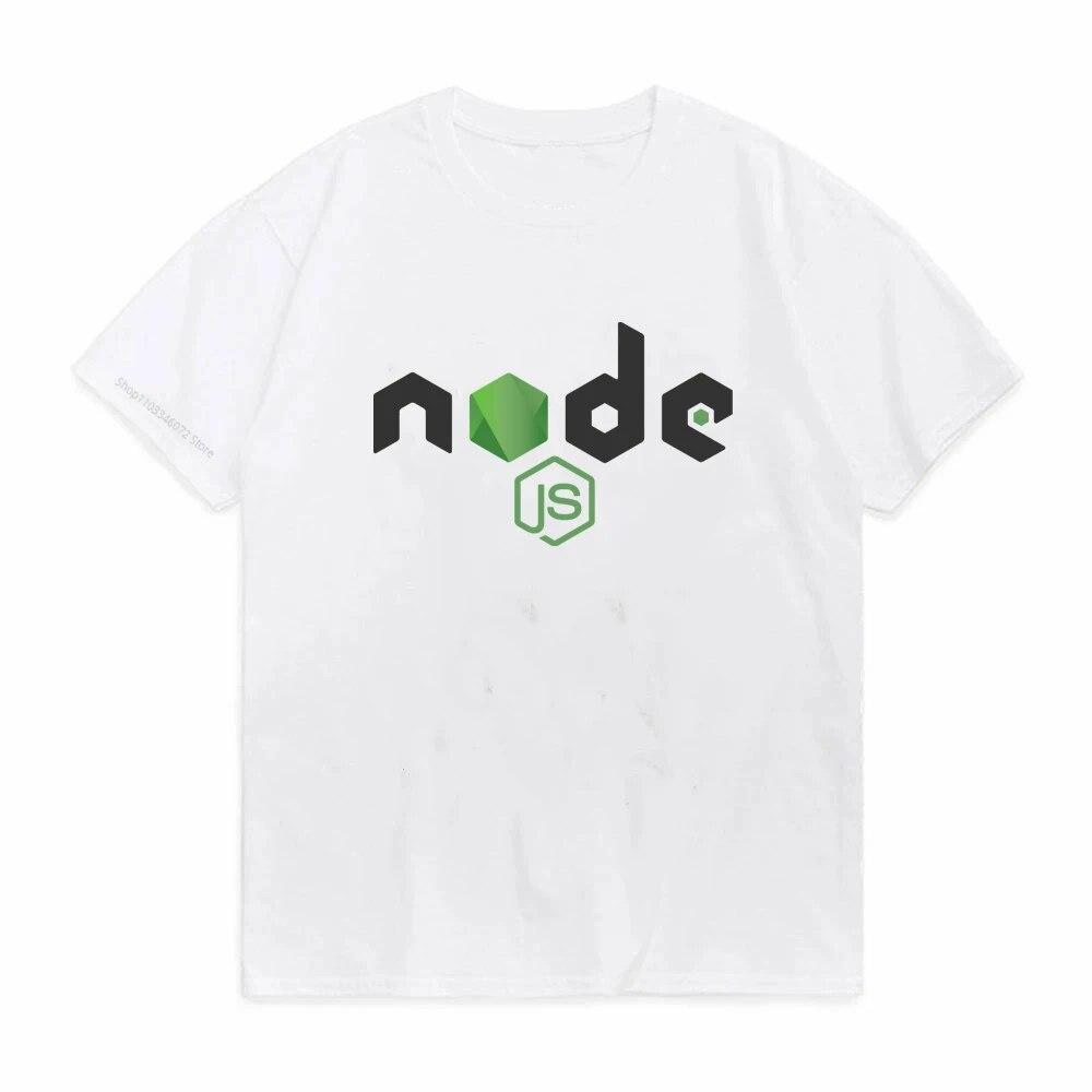 Nodejs Javascript Programmer Футболка унисекс Женская Node Js Nodejs Javascript Programmer Web Developer Node Programming Топы с круглым вырезом