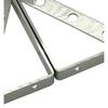 Active Island L-Shaped Stainless Steel Angle Brackets, DIY a950 (350mm Long / 3.3mm Thick)