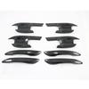 Exterior accessories Carbon fiber pattern car Side Door Handle bowl Cover Trim For Hyundai Elantra Avante I30 sedan -