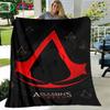 3D Игры Мода Плед Assassin's Creed, Фланелевый Плед для Кровати Дивана Пикника Офиса Пешего Туризма Отдыха Дневного Сна Подарок на День Рождения