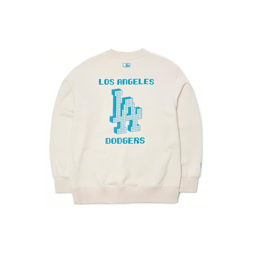 New MLB Sweatshirts Unisex Ecru 3AMTX0114-07CRS
