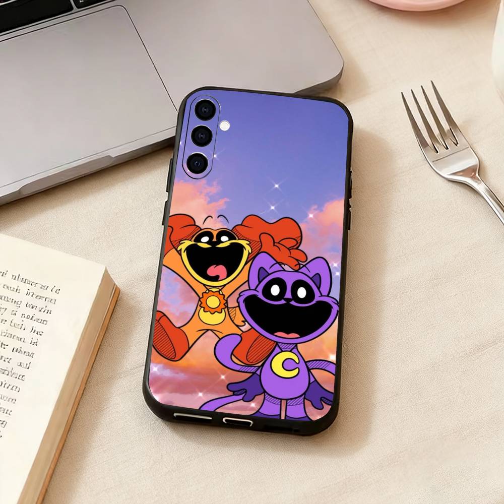 D-CatnapS Игра p-Чехол для телефона Poppys Черный Силикон Мягкий Для Samsung Galaxy A73,A72,A71,A70,A53,A52,A51