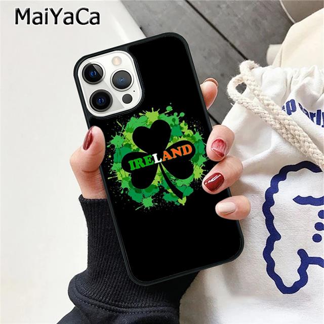 Ireland Irish Flag Phone Case Cover For iPhone 17 Air 16 16e 15 plus 11 12 13 14 pro max  coque