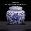 Junshenshi DU Blue & White Ceramic Storage Jar