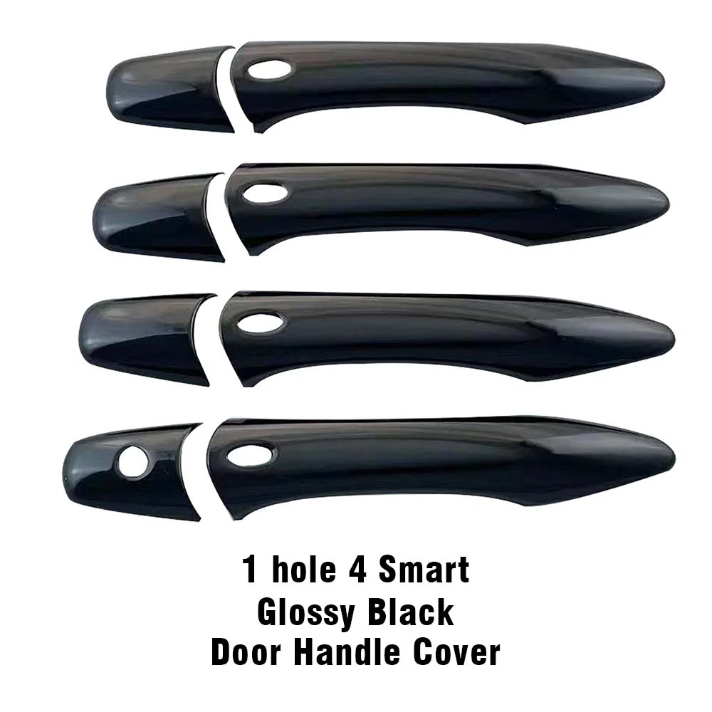 Car Decoration Door Handle Cover For Infiniti QX50 QX56 QX60 QX70 2008-2024 Carbon Fiber Glossy Black Cars Accessories