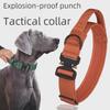 Tactical Adjustable Explosion-Proof Dog Collar for Medium and Large Dogs - Outdoor Use