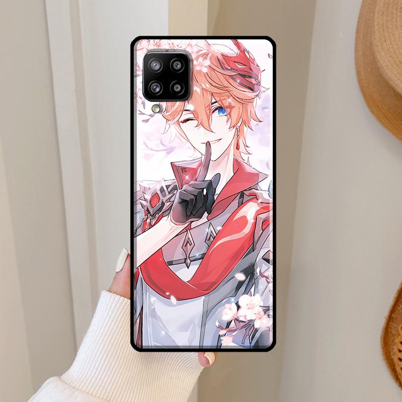 Чехол Genshin Impact Тарталья для Samsung Galaxy A16 A56 A36 A26 A25 A54 A34 A14 A52 A32 A12 A13 A33 A53 A15 A35 A55