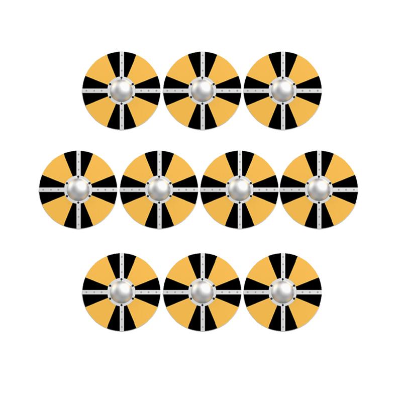 MOC Средневековый Военный Замок Оружие Римский Рыцарь Шлем Щит Аксессуары Строительные Блоки Зеленый Дракон Лев Крестоносец Кирпичи Игрушка