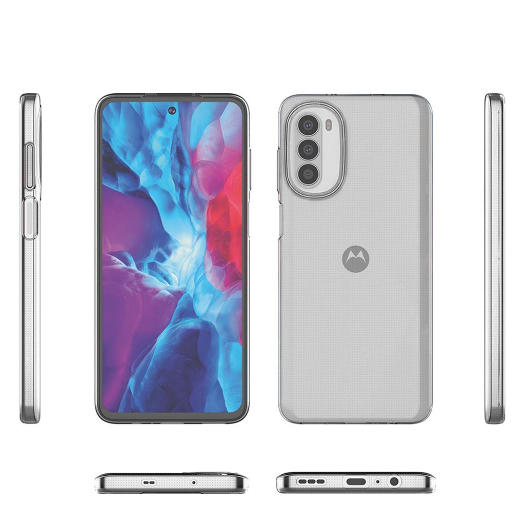 Motorola Moto G82/G52 Slim Transparent Case by Ultra Clear - 0.5mm Thin Protective Cover