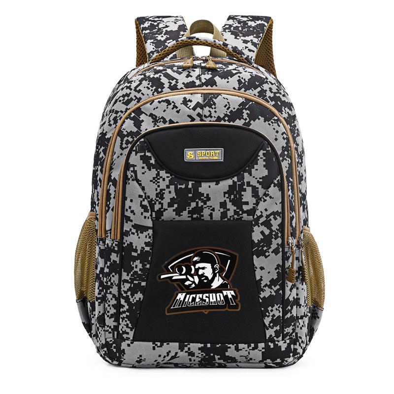 Рюкзак Оксфорд Модная Ткань Большая Вместимость Для Путешествий Ежедневного Использования