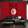SK Slavia Prague Wall tapestry, aesthetic printed fabric blanket, suitable for bedroom, living room, and home decor.
