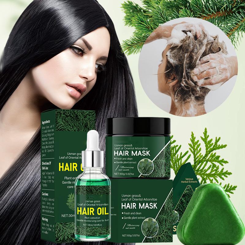 Shampoo Bar Set with Oriental Arborvitae – Gentle Plant Cleansing for Hair & Scalp