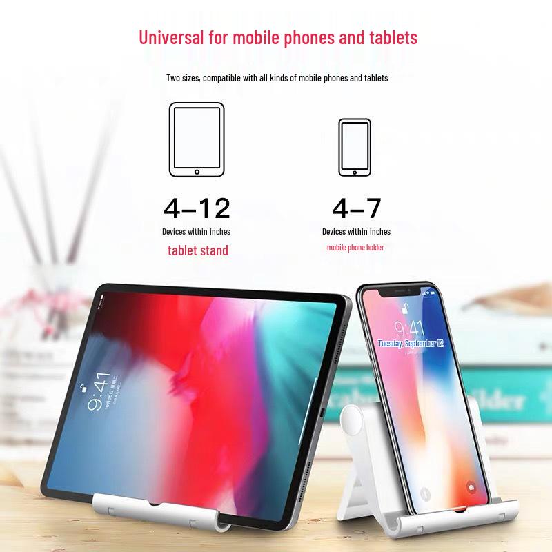 Desktop Multi-Angle Rotating Tablet and Phone Stand Holder Folding Base Gift