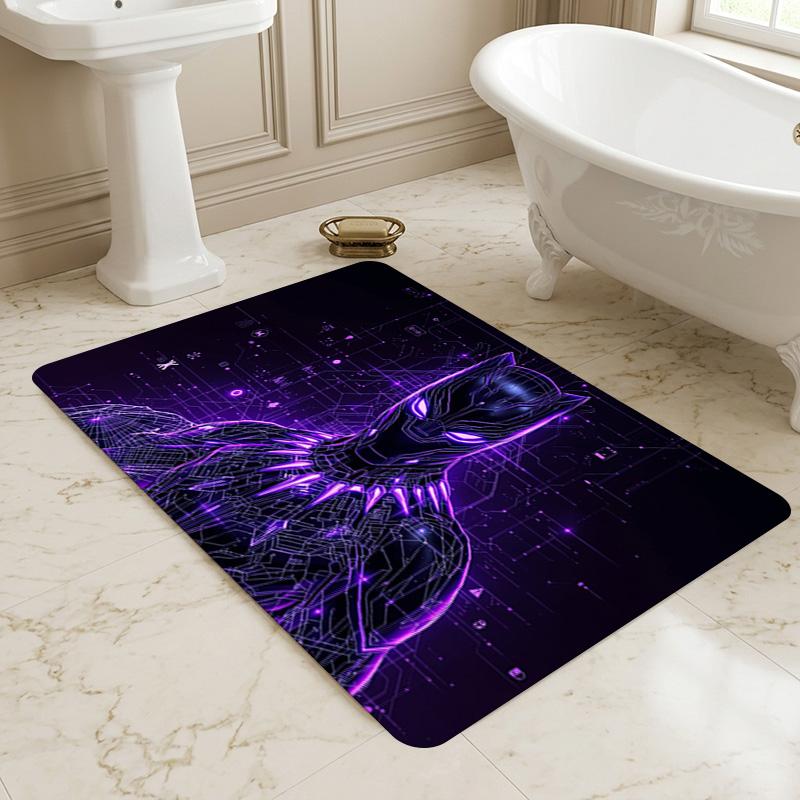Purple Tech Living Room Nonslip Area Rug Soft Carpet For Bedroom Game Playroom Sofa Office Home Decor Doormat Christmas Gift C9291548