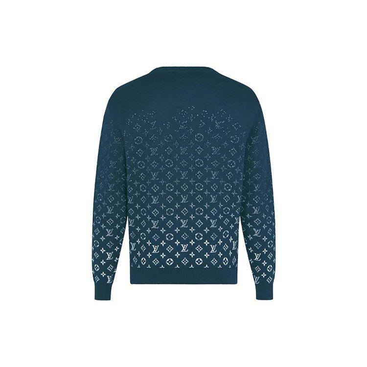 LOUIS VUITTON Lvse Monogram Degrade Crewneck 1A9GIM