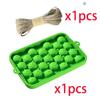 Grape Ball Silicone Molds Set One String Round Beads Silicone Mold Handmade Candle Soap Ice Cube Making Mould DIY Kitchen 6