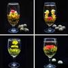 4 Balls Different Handmade Blooming Flower Green Tea