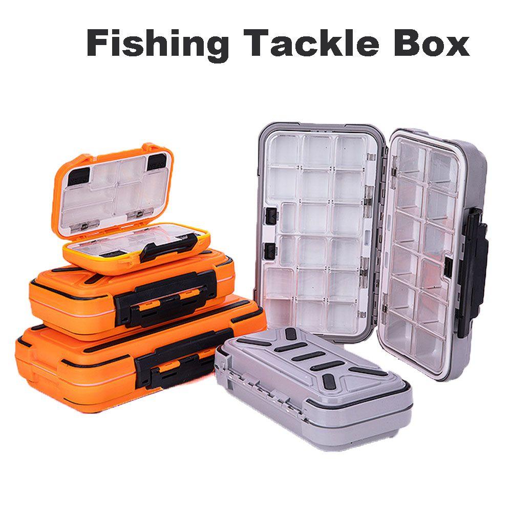 Plastic Luya Waterproof Double Side Storage Lure Case Fishing Box Bait Container Fishhook Case