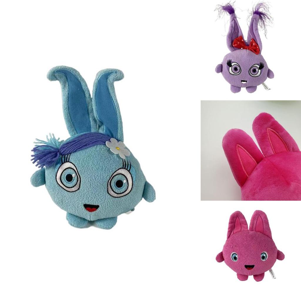 Cozy Sunny Bunnies Stuffed Toy Big Boo Gray Wolf Ideal For Kids And Collectors