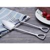 Многоразовый набор столовых приборов из нержавеющей стали, вилочная ложка для пикника-барбекю