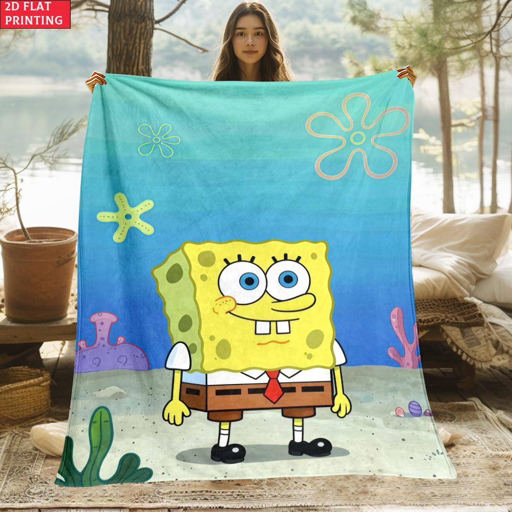 Magic Conch thin Flannel Blanket for Bedrooms,Living Rooms,Sofas Blankets,Lunch Breaks,Picnics,blankets fluffy blanket