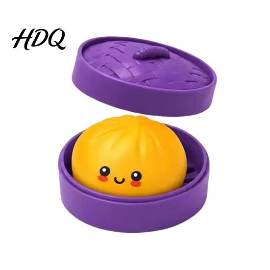 Игрушка для снятия стресса Хэллоуин Призрак Пельмень Сжимаемая Игрушка, Мягкий Растягивающийся Шар для Взрослых, Фальшивый Сенсорный Подарок на Вечеринку, Снижение
